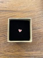 Pink Heart Stud  by Zsuzsi Morrison